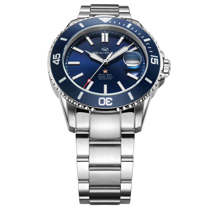 Relógio Seagull Ocean Star Classic Blue Watch 816.523