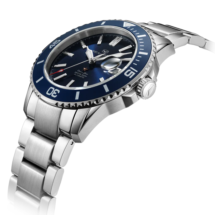 Relógio Seagull Ocean Star Classic Blue Watch 816.523