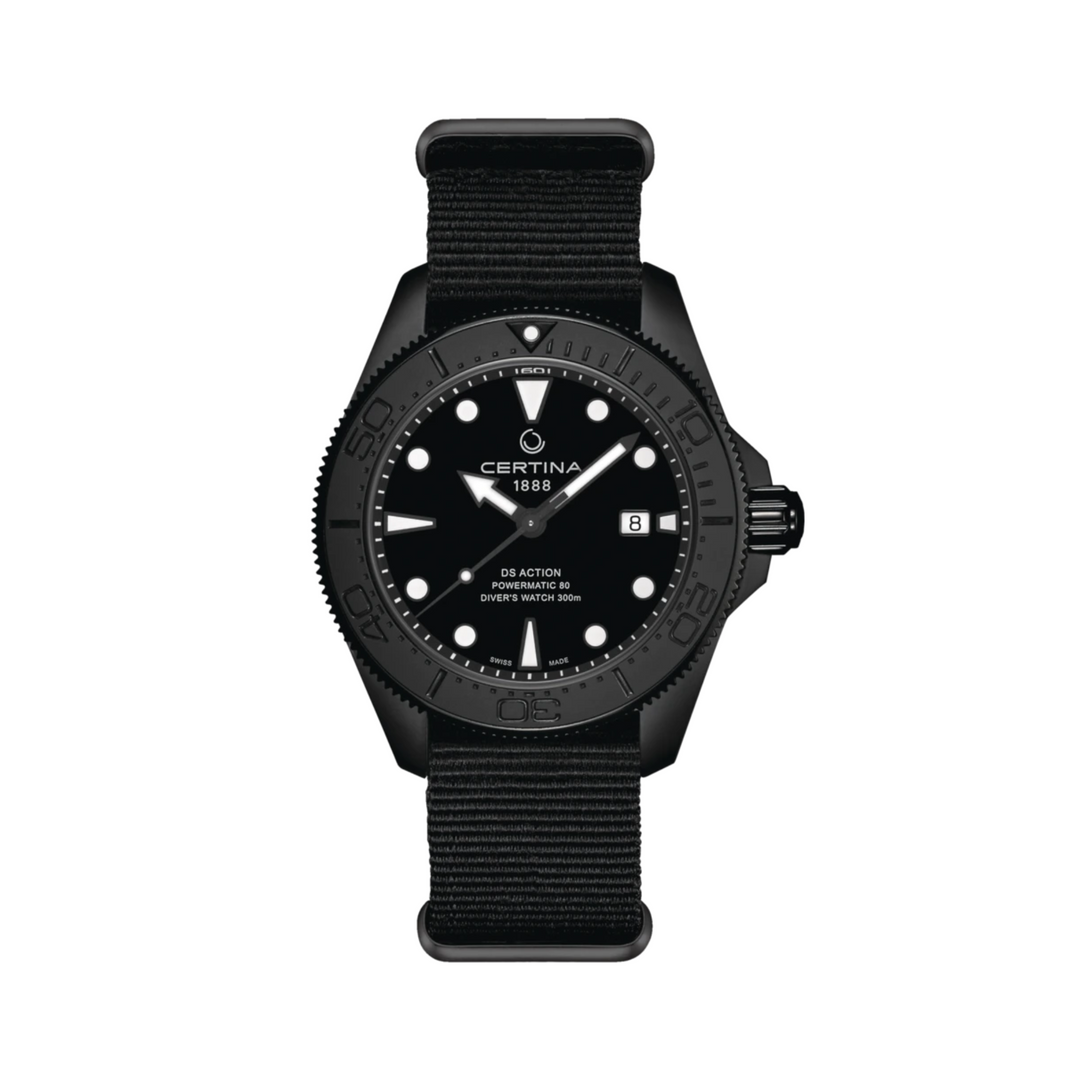 Relógio Certina DS Action Diver C032.607.38.051.00 - Automático 43mm