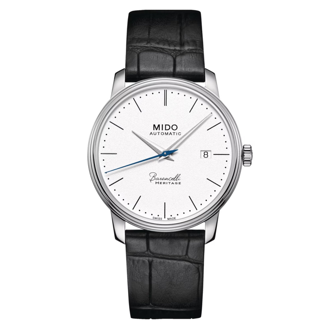 Relógio Mido Heritage Gent Baroncelli M027.407.16.010.00 - Automático 39mm