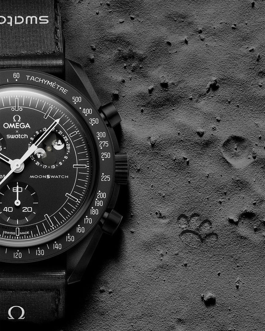 Omega x Swatch - Mission to the Moonphase NEW MOON + Snoopy