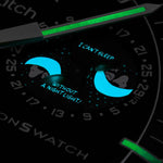 Carregue a imagem no visualizador da Galeria, Omega x Swatch - Mission to the Moonphase NEW MOON + Snoopy
