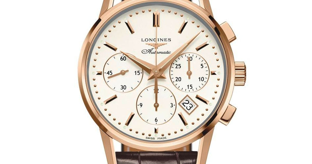 Relógio Longines COLUMN-WHEEL CHRONOGRAPH L2.749.8.72.2 - Automático 40mm