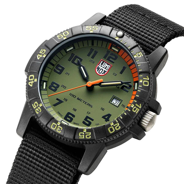 Relógio Luminox Leatherback Sea Turtle Giant XS.0337 - Quartzo 44mm - Pendulum Relojoaria