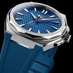 Carregue a imagem no visualizador da Galeria, Relógio Christopher Ward The Twelve Azul Escuro Borracha - Automático - 36mm
