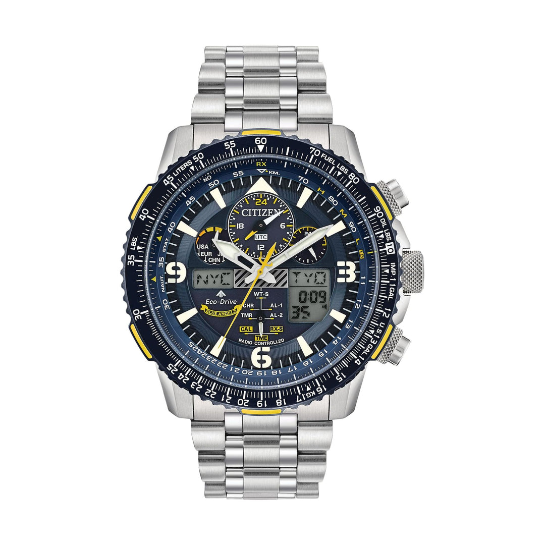 Relógio Citizen Eco-Drive Blue Angels Skyhawk JY8078-52L - Eco-Drive - 45mm