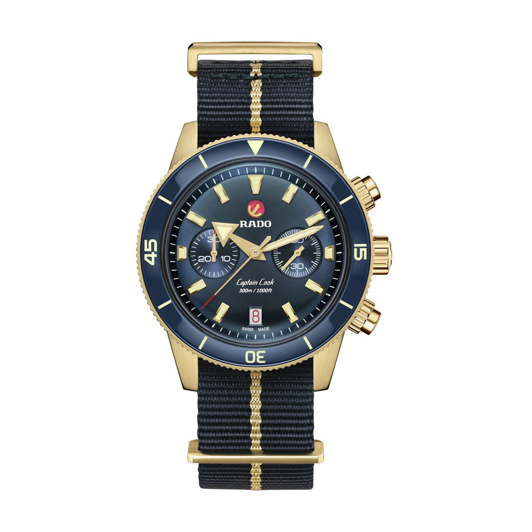 Relógio Rado Captain Cook R32146208- Automático - 43mm - Pendulum Relojoaria