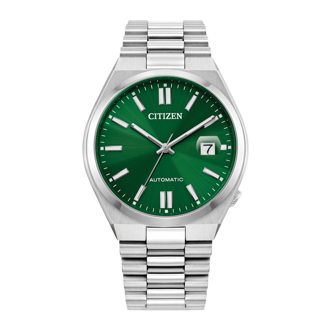 Relógio Citizen Tsuyosa NJ015 Verde - Automático - 40mm