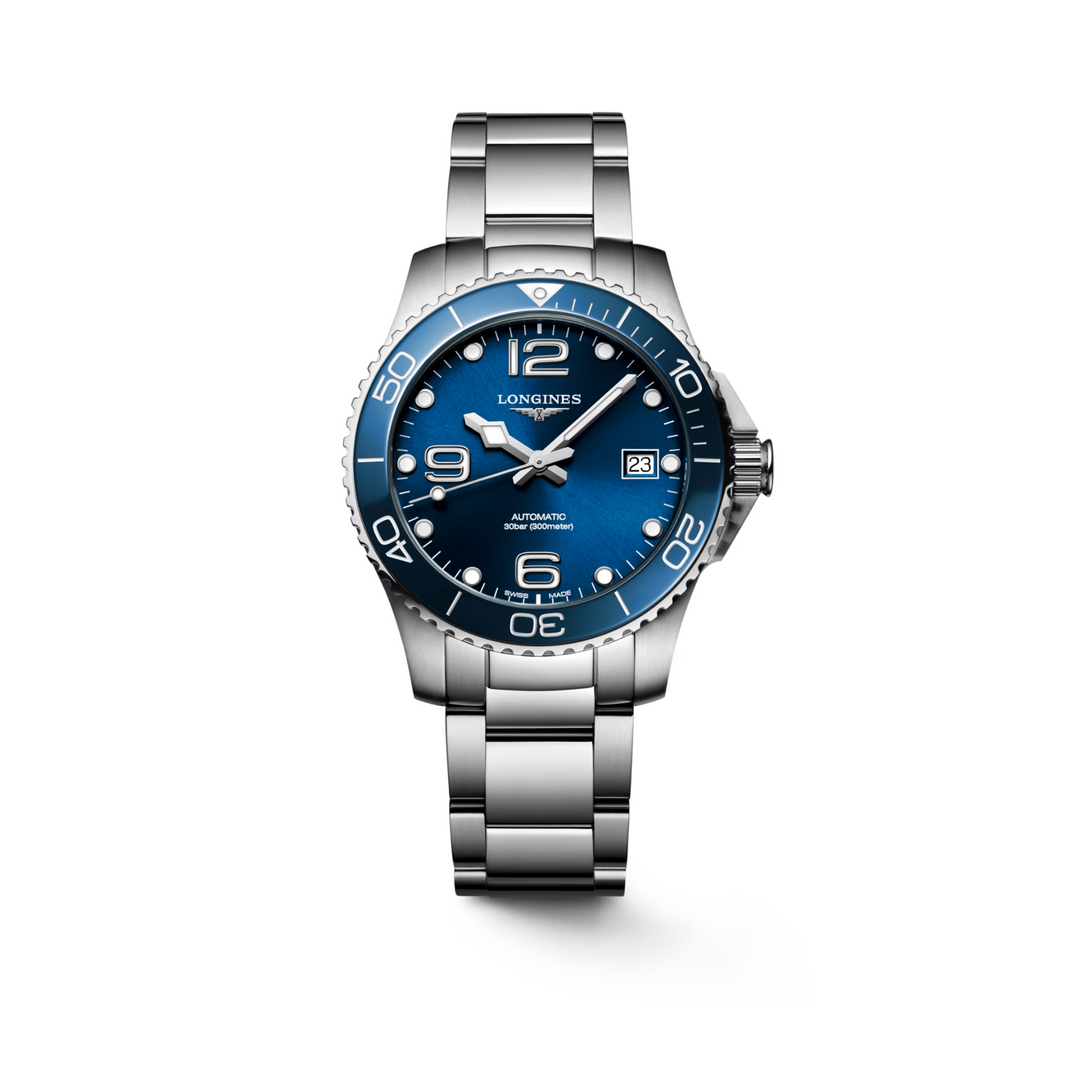 Relógio Longines Hydroconquest L3.780.4.96.6 - Automático- 39mm Unissex