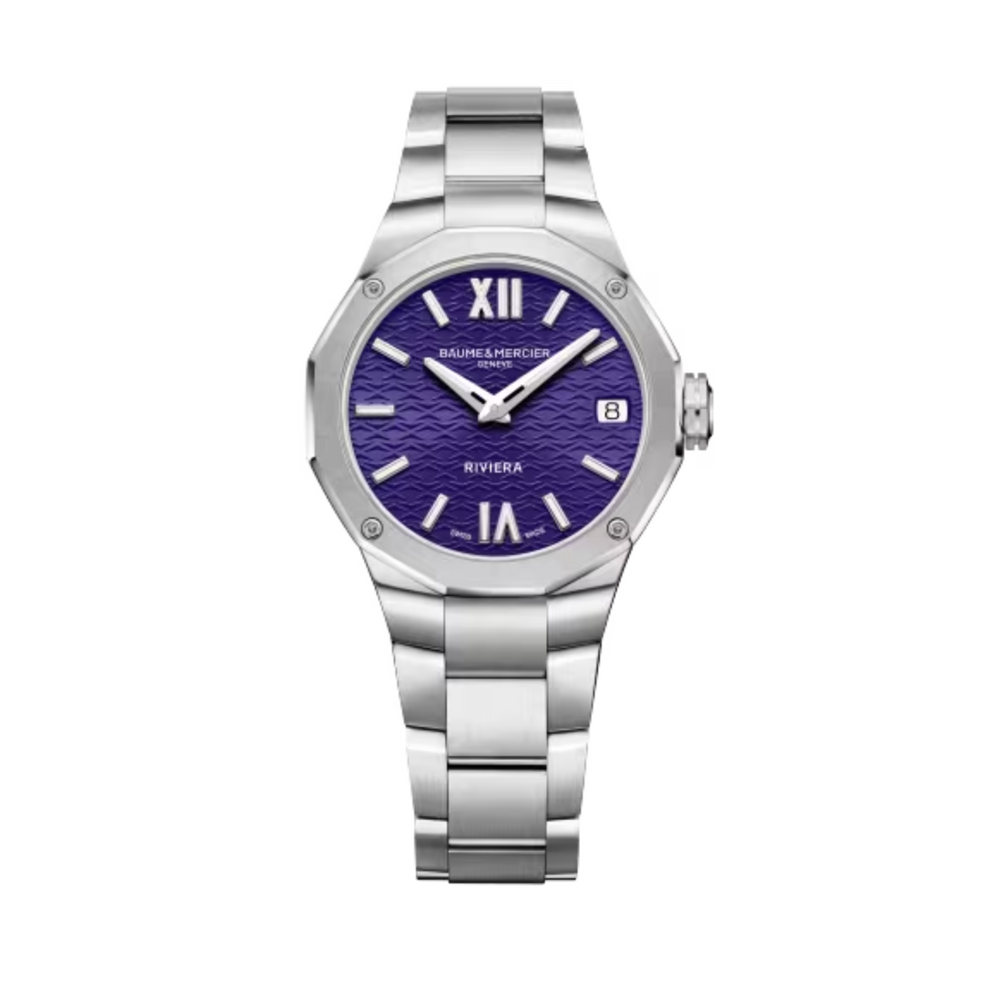 Relógio Baume & Mercier Riviera 10728 - Quartzo - 33m - Unissex