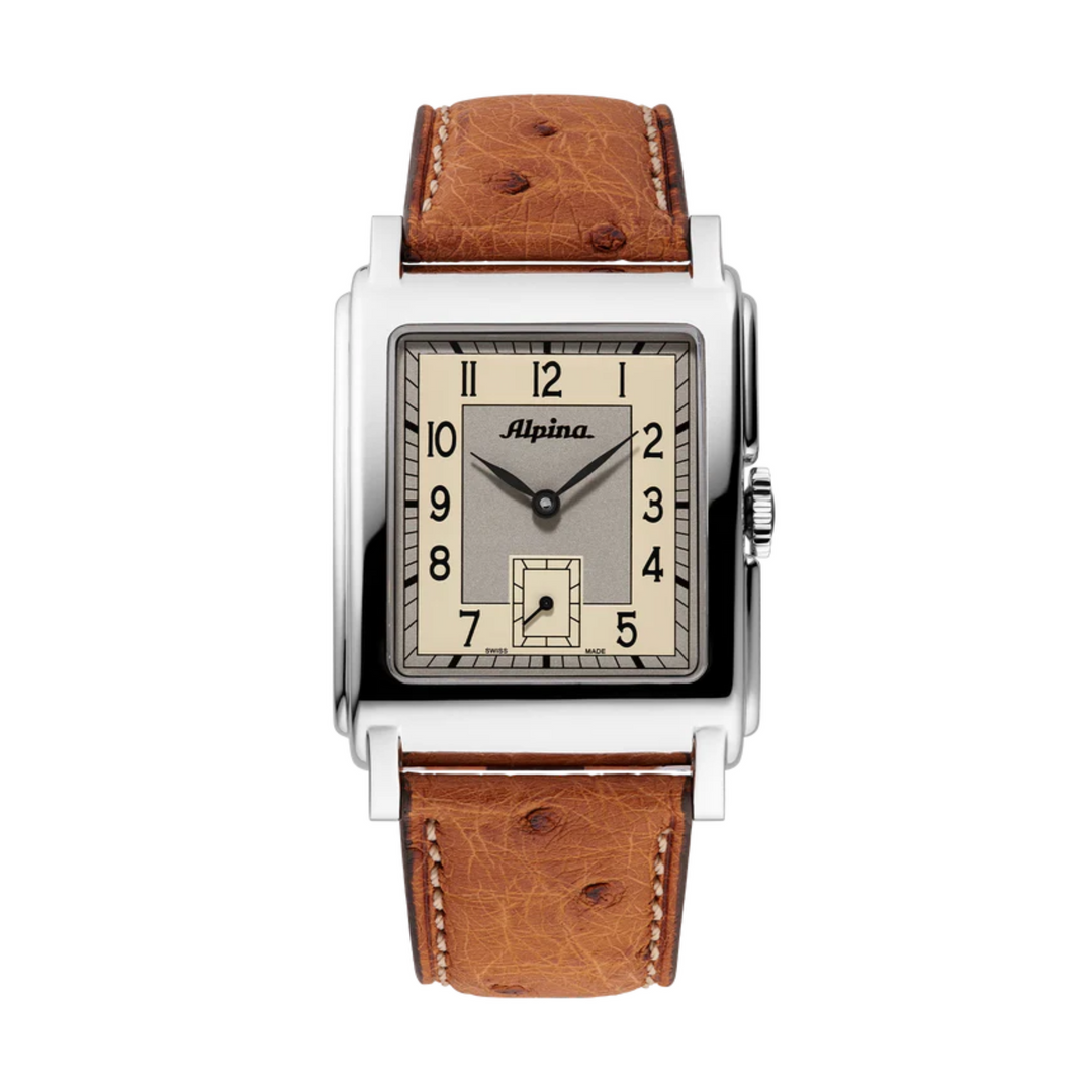 Relógio Alpina HERITAGE Carrée Automático 140 Years AL-530SAC3C6