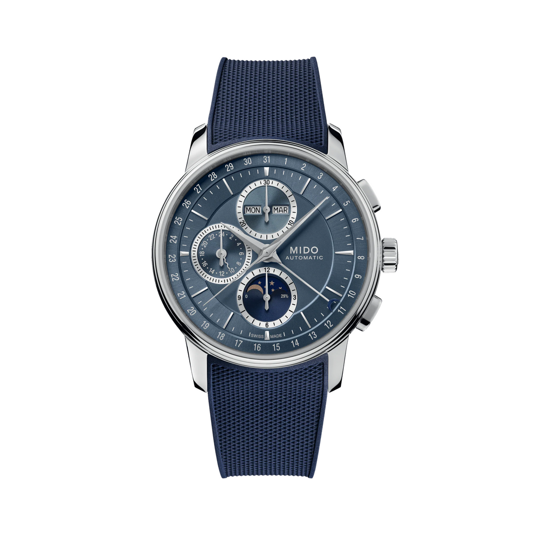 Mido BARONCELLI CHRONOGRAPH MOONPHASE M027.625.17.041.00 - 42mm