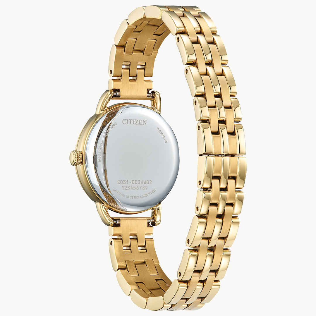 Relógio Feminino Citizen Classic Coin Edge EM1052-51A