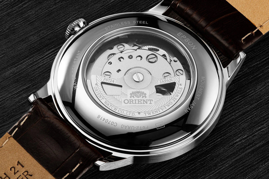 Relógio Orient BAMBINO Open Heart RA-AG0002S10A - Automático 40,5mm