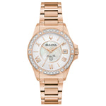 Carregue a imagem no visualizador da Galeria, Relógio Feminino Bulova Marine Star Aço Rosé 98R295N
