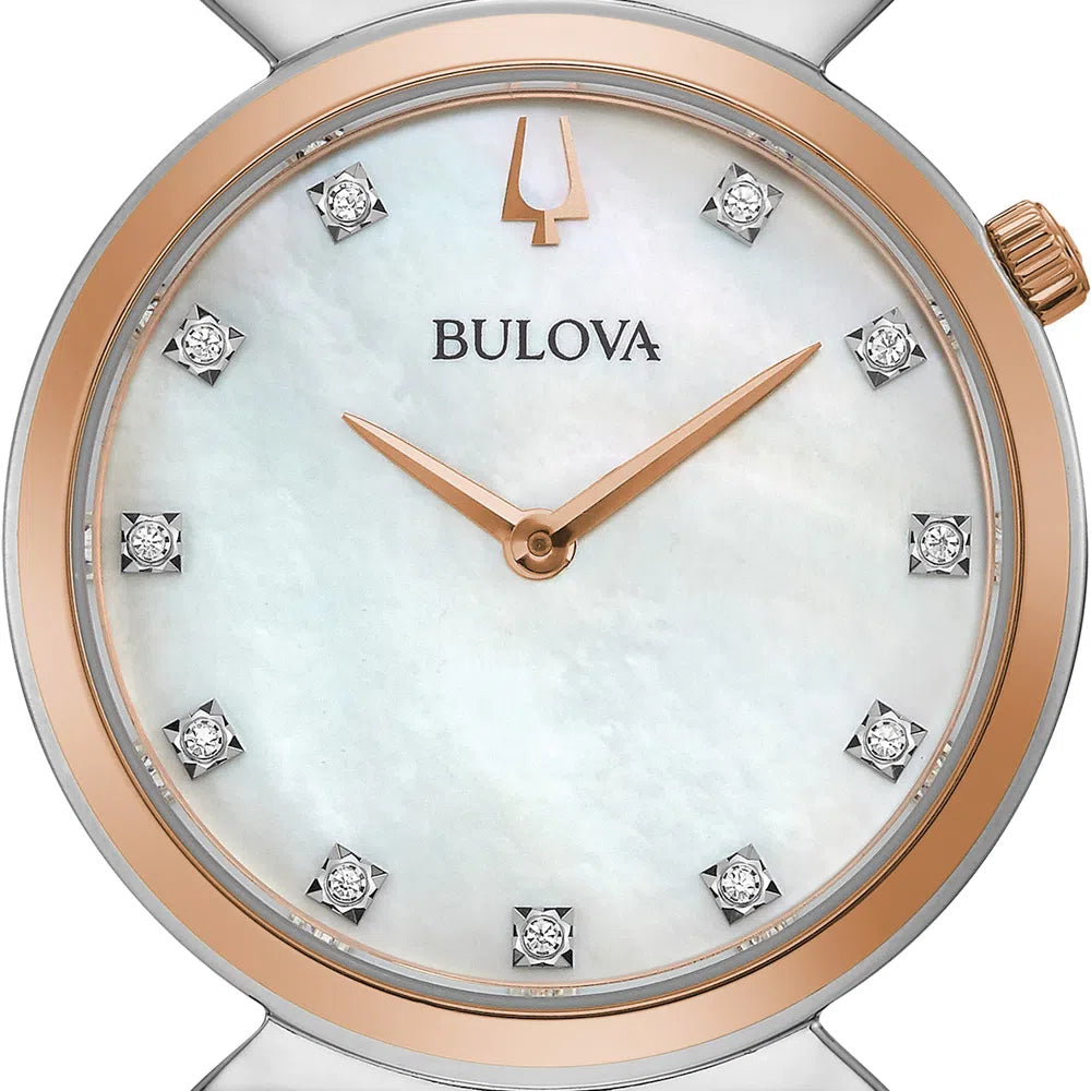 Relógio Feminino Bulova Regatta Aço Rosé 98P192