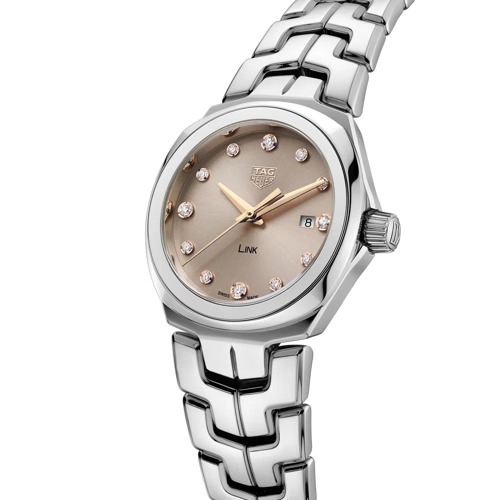 Rel gio Feminino TAG Heuer Link WBC131E.BA0649