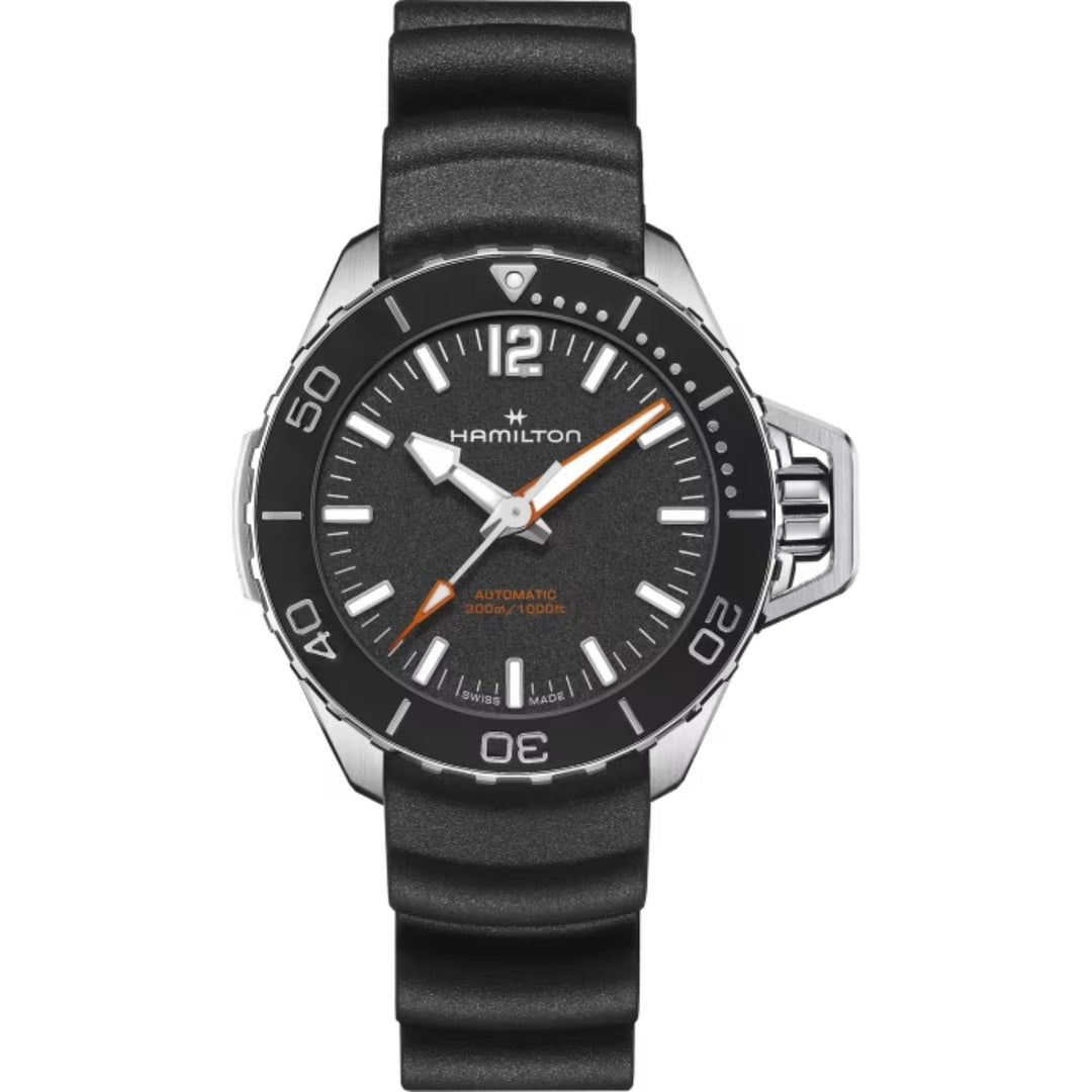 Relógio Hamilton Khaki Navy FROGMAN AUTO - H77455330 - Automático 41mm