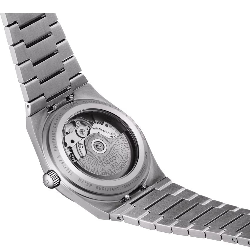 Relógio Tissot PRX POWERMATIC 80 Branco Pérola - Automático 35mm