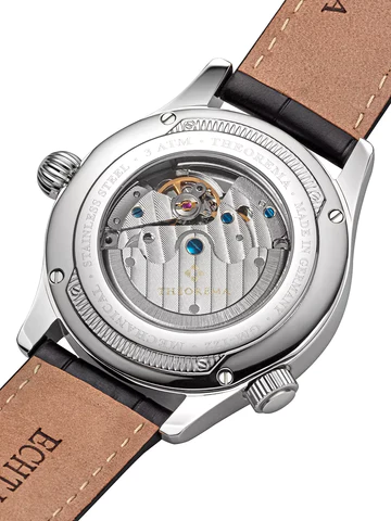 Relógio Tufina PARAGON CALENDAR THEOREMA GM-122-2 SILVER - Automático 43mm