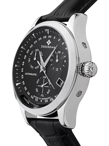 Relógio Tufina PARAGON CALENDAR THEOREMA GM-122-2 SILVER - Automático 43mm