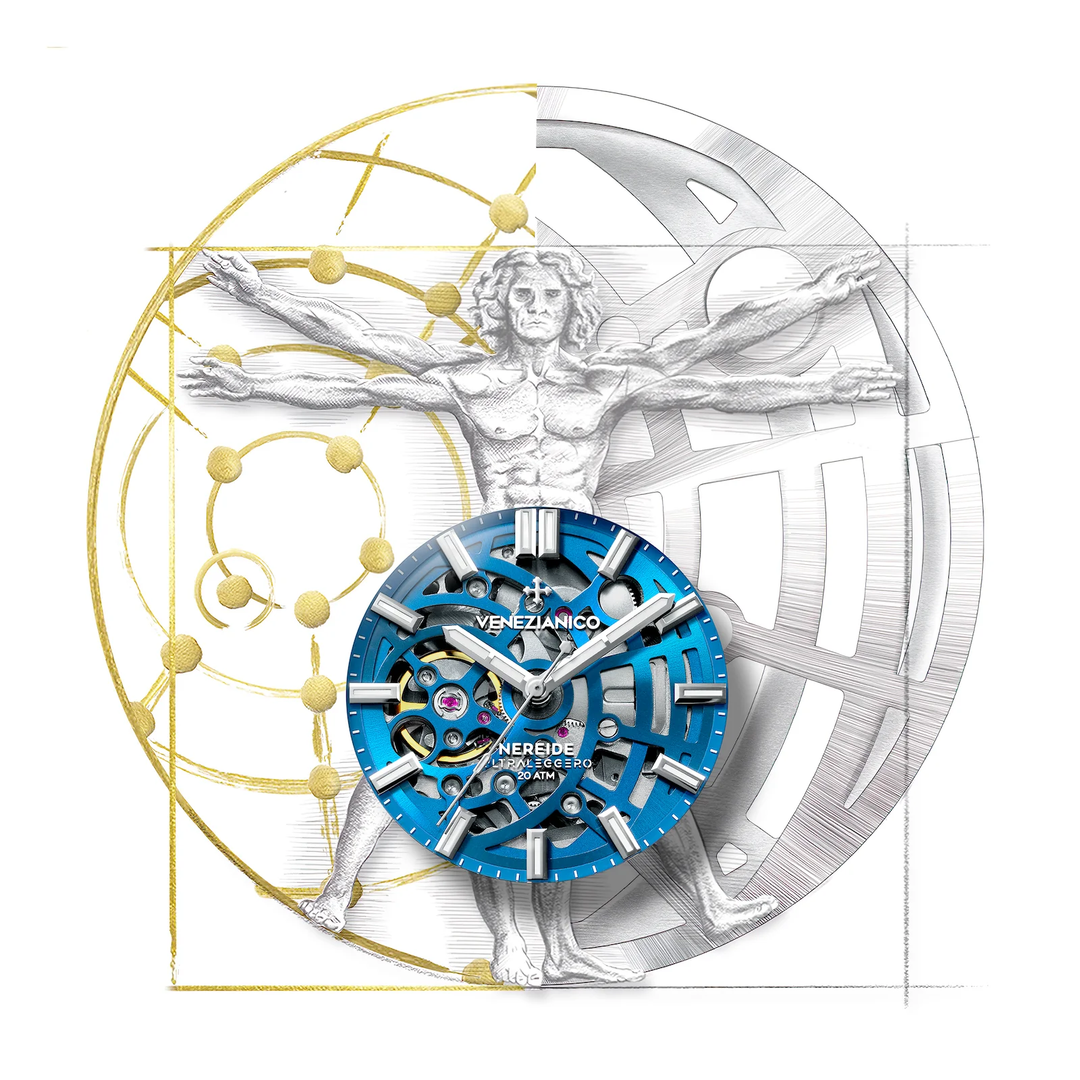 Relógio Venezianico NEREIDE ULTRALEGGERO - 3921506 - Automático 42mm