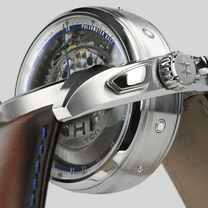 Relógio Hamilton Jazzmaster FACE 2 FACE III LIMITED EDITION - H32876550 - Automático 44mm