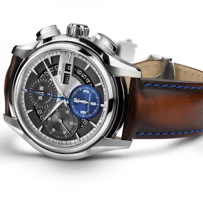 Relógio Hamilton Jazzmaster FACE 2 FACE III LIMITED EDITION - H32876550 - Automático 44mm