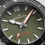 Carregue a imagem no visualizador da Galeria, Relógio Hamilton Khaki Navy FROGMAN AUTO - H77455360 - Automático 41mm
