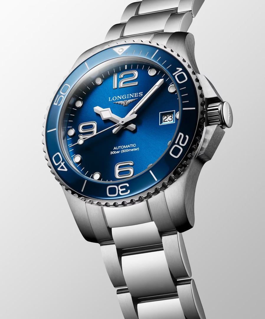 Relógio Longines Hydroconquest L3.780.4.96.6 - Automático- 39mm Unissex