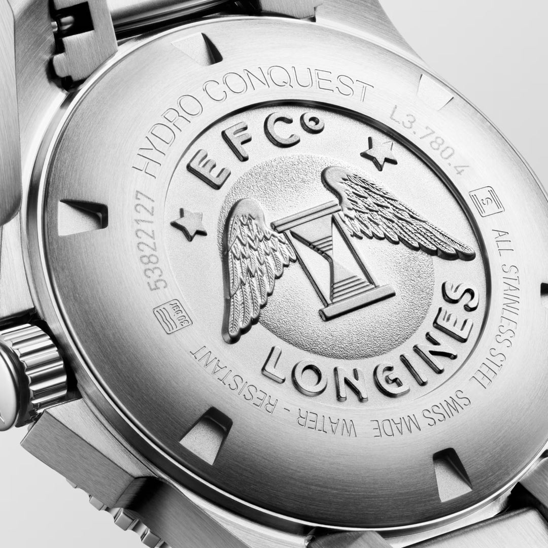 Relógio Longines Hydroconquest L3.780.4.96.6 - Automático- 39mm Unissex