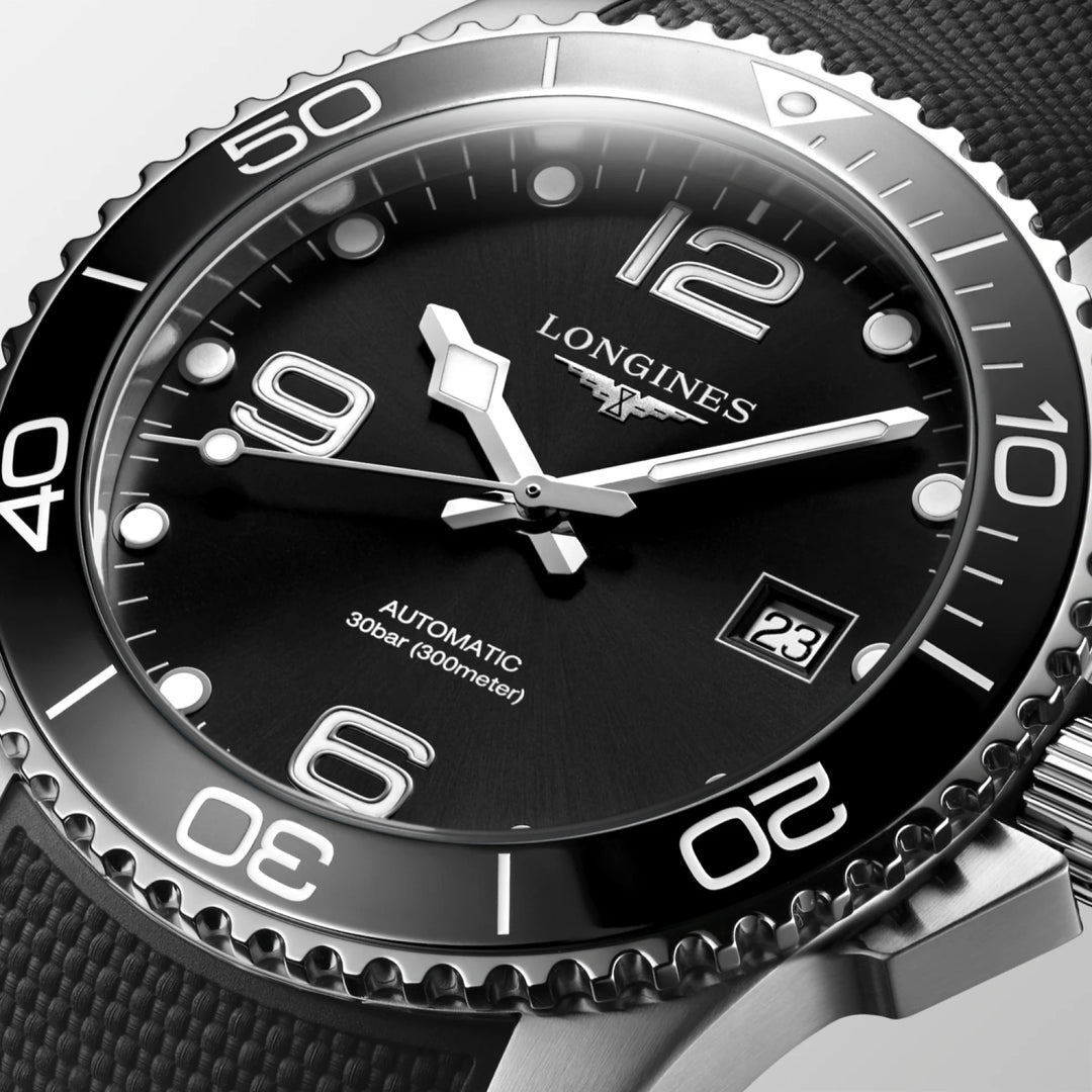 Relógio Longines Hydroconquest L3.781.4.56.9 - Automático 41mm - Unissex