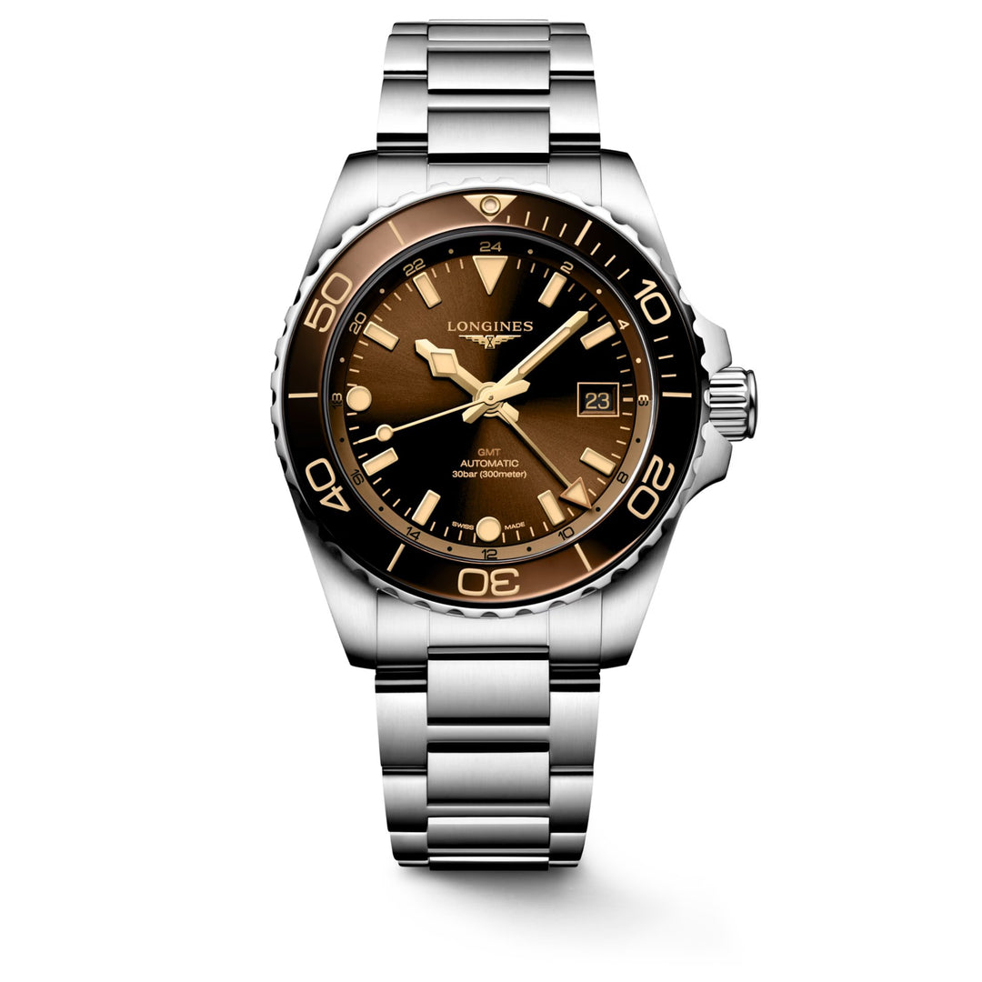 Relógio Longines Hydroconquest GMT L3.790.4.66.6 - Automático 41mm